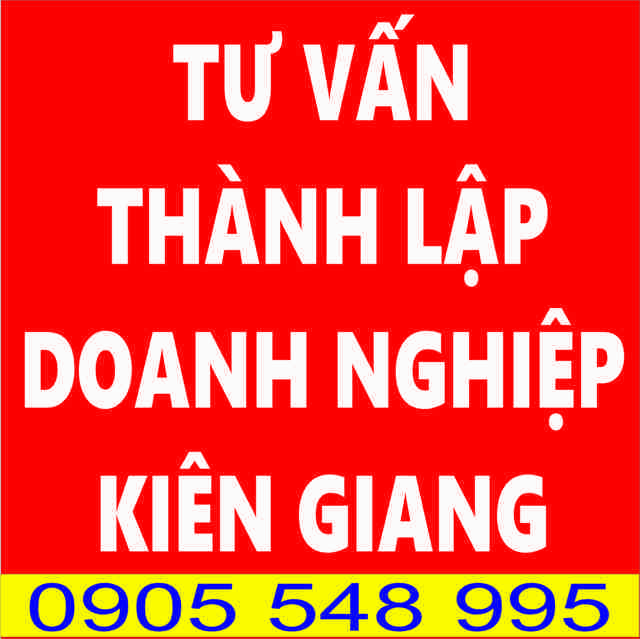 Dịch vụ làm giấy phép đăng ký kinh doanh tại Kiên Giang